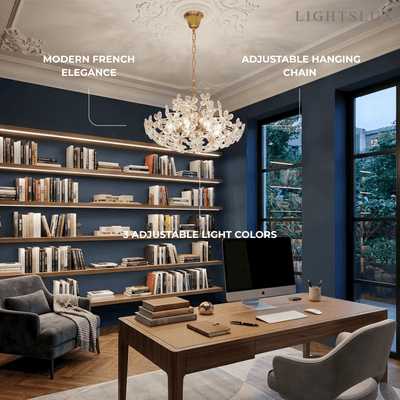 Velora Modern Crystal Pendant Light 