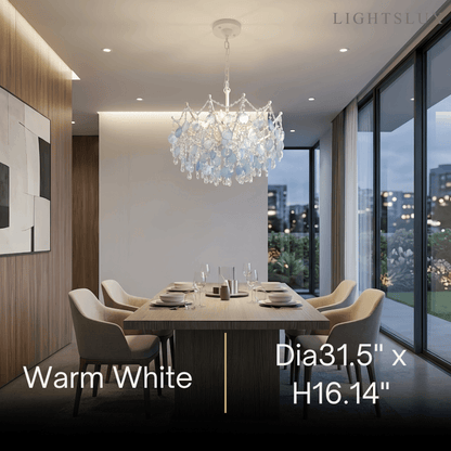 Velora Elegant Crystal Chandelier 