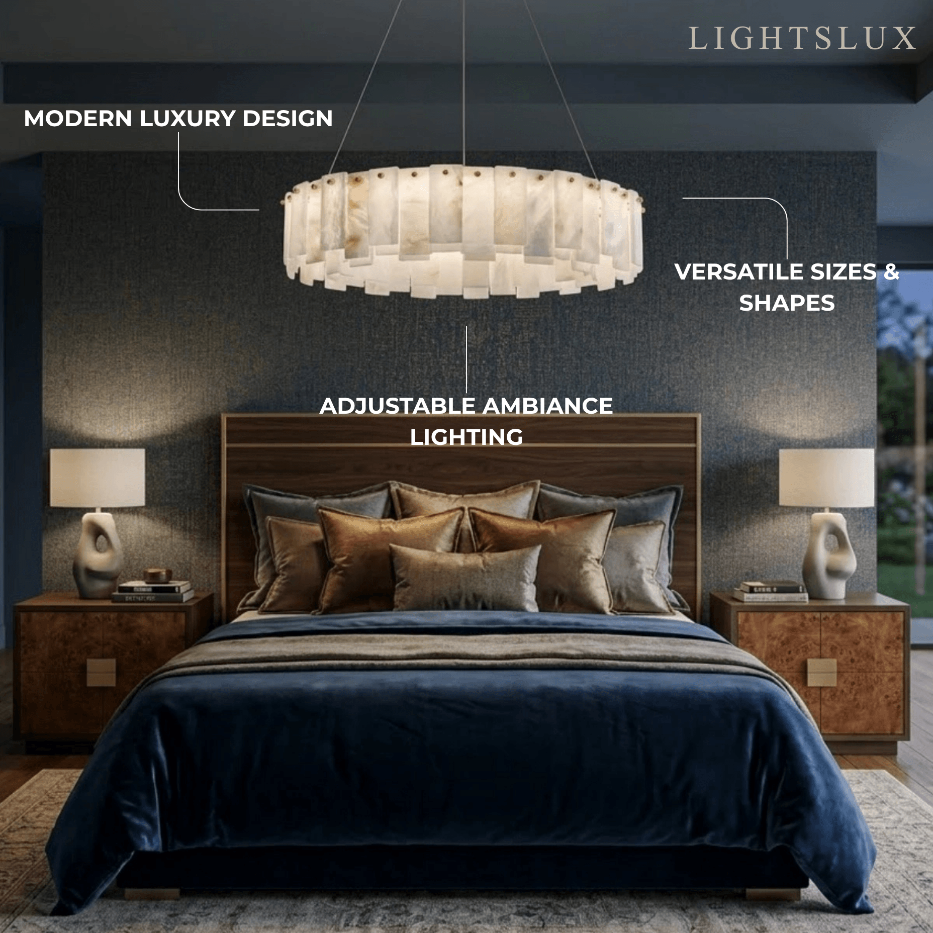 Vivara Luxury Marble Chandelier