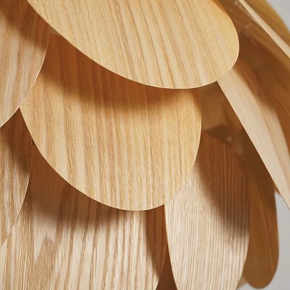 Zenno Japandi Wood Pendant Light