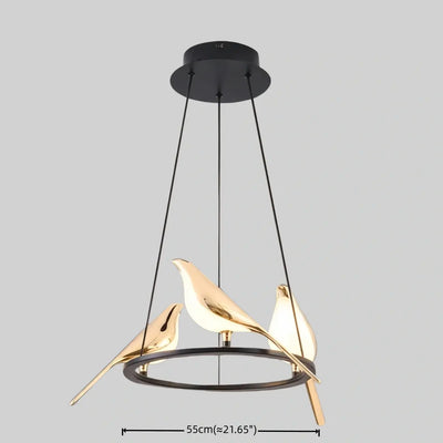 Vivara Nordic Magpie Bird Chandelier 