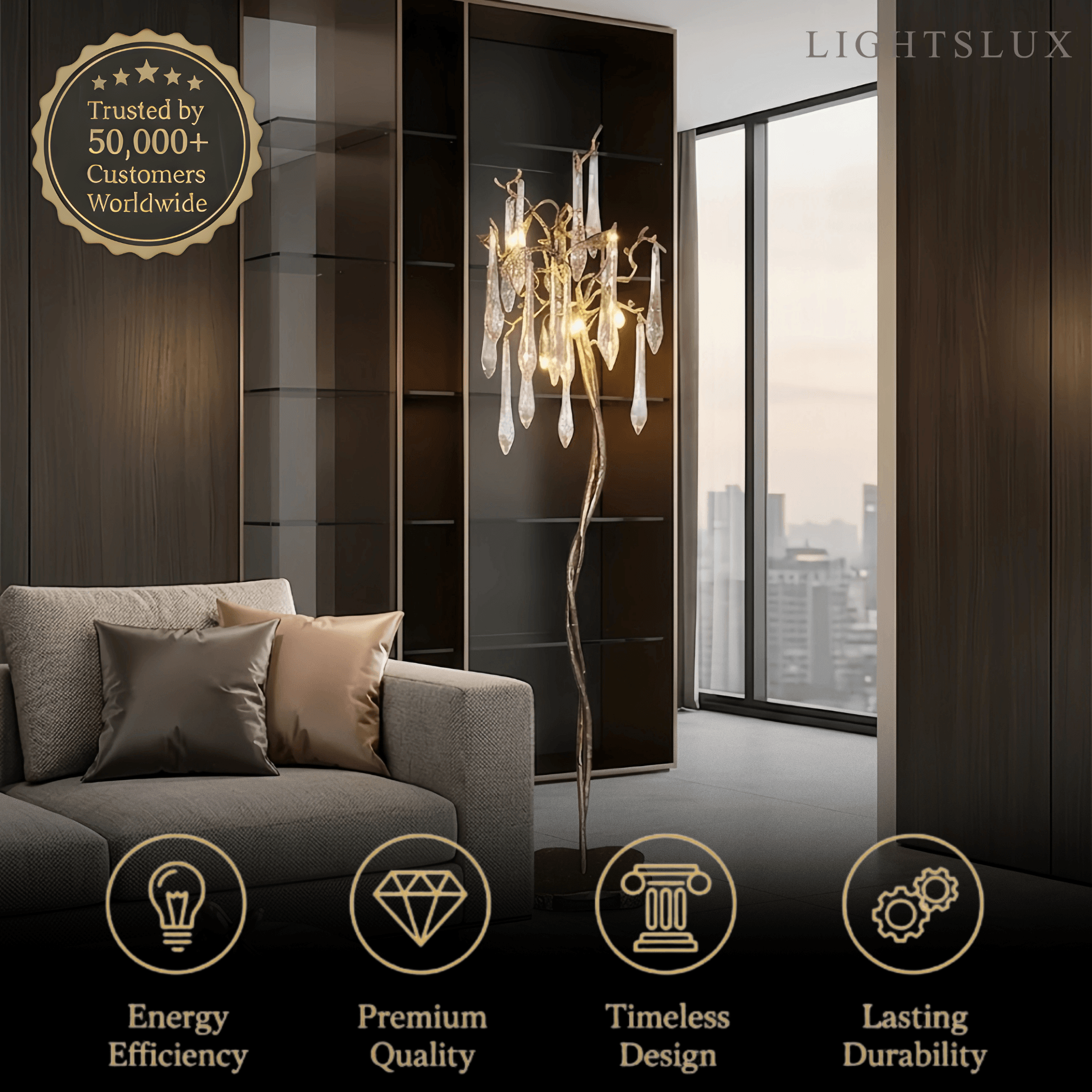 Excelis Luxury Floor Lamp 