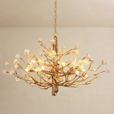Excelis_Vintage_Chandelier_Gemstone_Brass_Tree_Branch_for_Living_Room