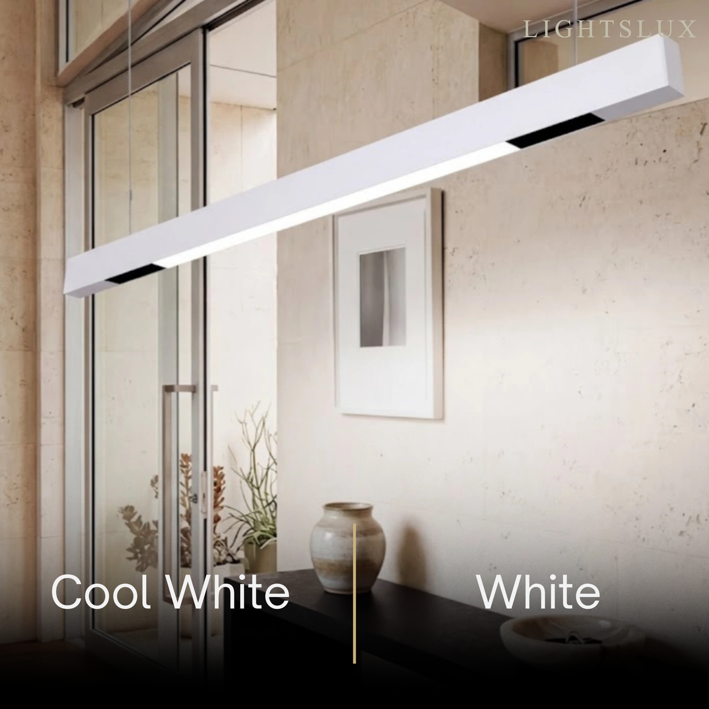 Modern_Linear_Pendant_Light_--_Aluminum_PMMA_Black_or_White
