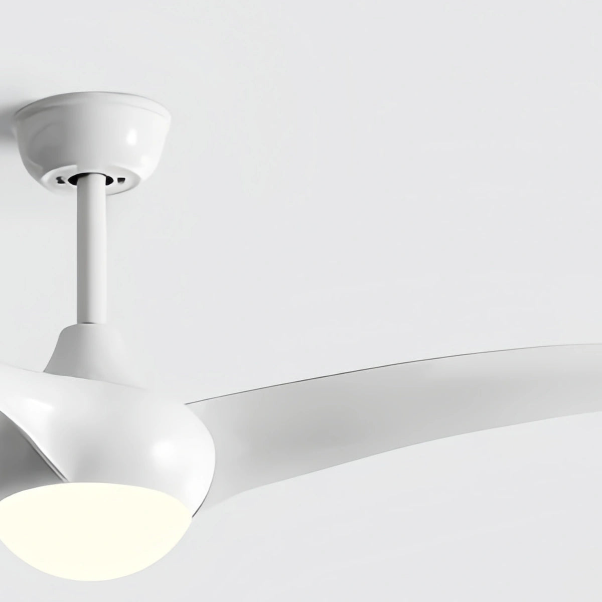 Zenno Modern Ceiling Fan Light with LED