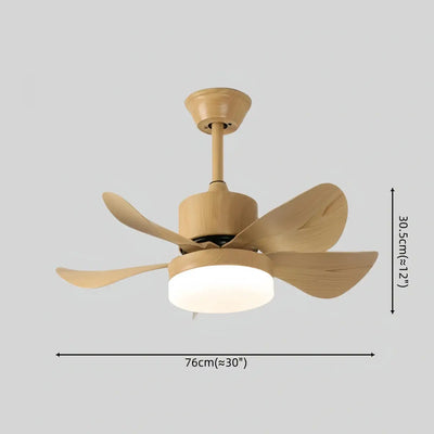 Zenno Minimalist Ceiling Fan Light