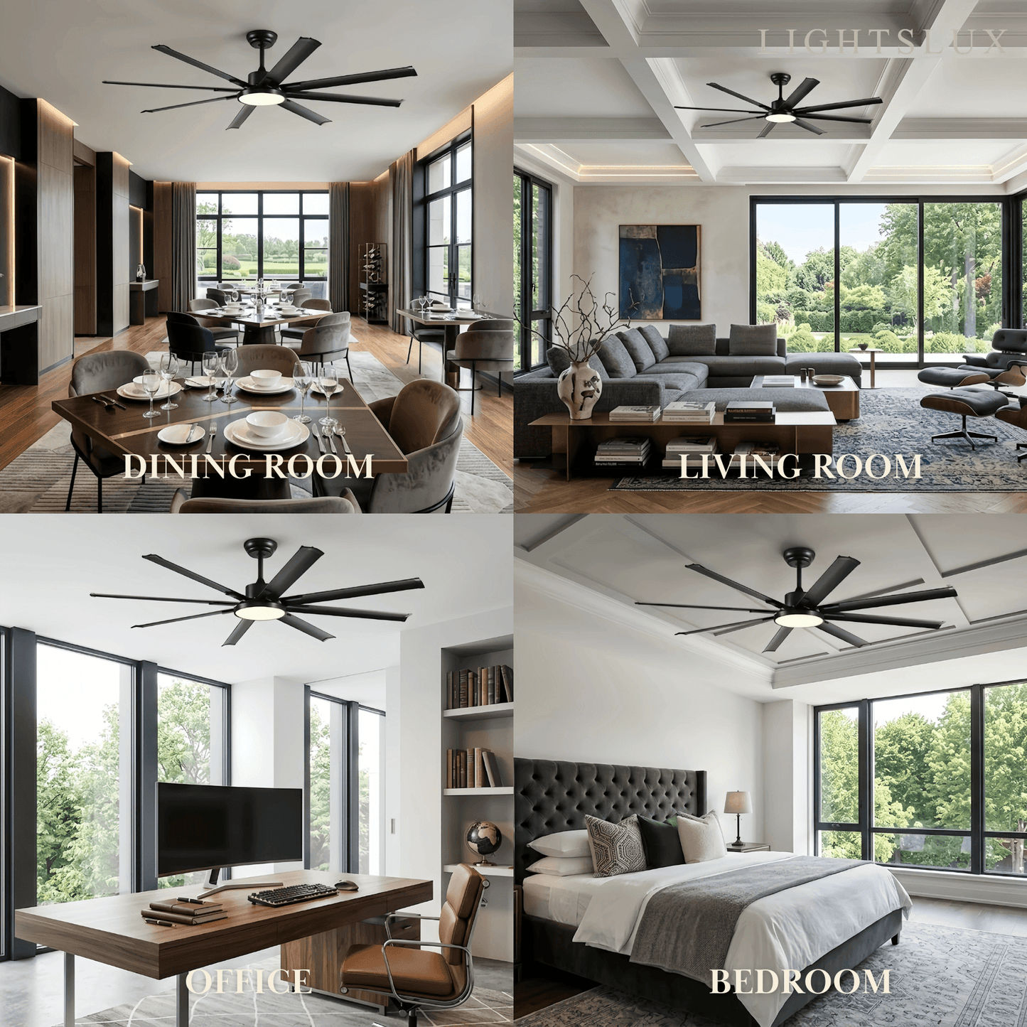 Vivara Minimalist Ceiling Fan Light 