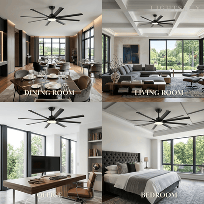 Vivara Minimalist Ceiling Fan Light 