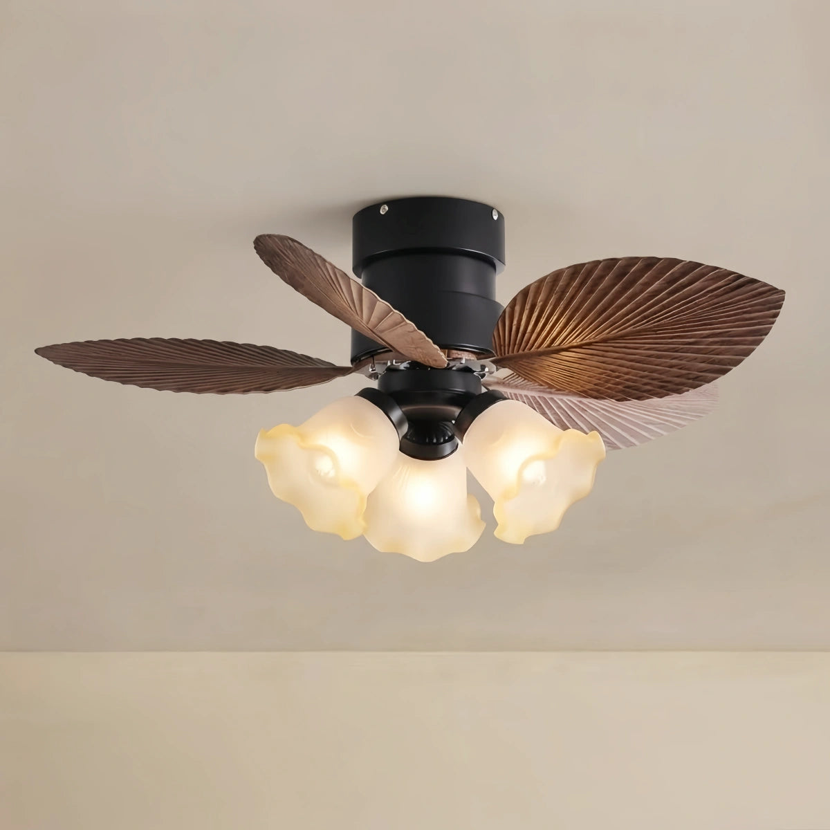 Vivara_Modern_Low_Profile_Ceiling_Fan_Light_--_Fluted_ABS_Blades_