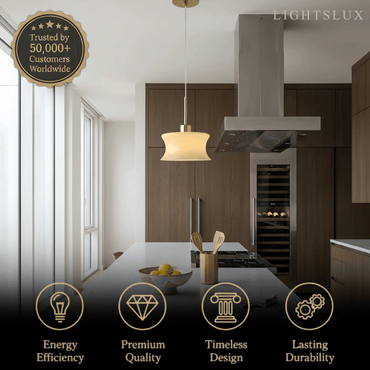 Vetro Modern Glass Pendant Light