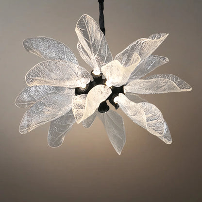 Crystal_Leaf_Chandelier_--_Black_Metal_Crystal