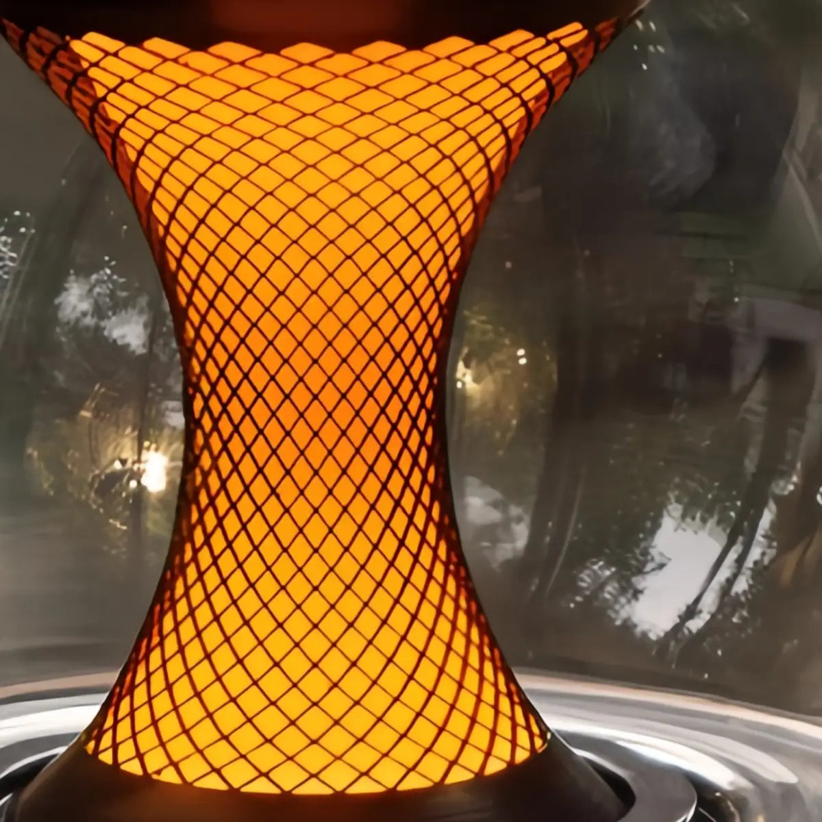 Modern Linear Pendant Light -- Black Metal & Glass Globe