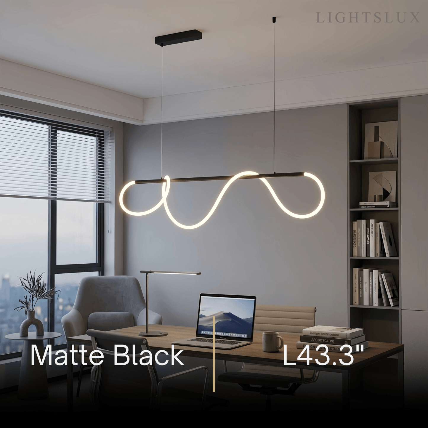 Arcato Minimalist Linear Chandelier