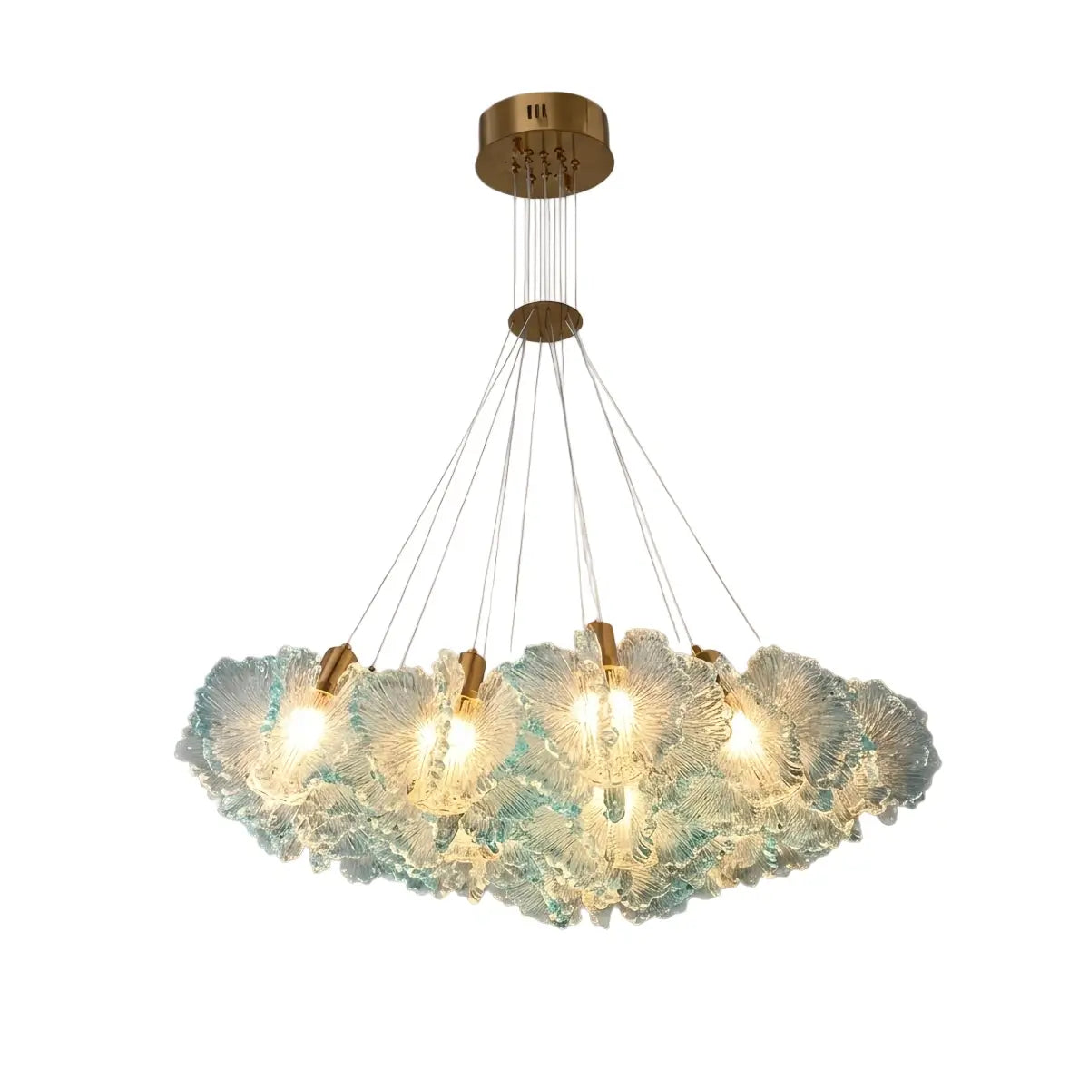 Vivara Modern Cloud Chandelier -- Colorful Acrylic White/Red/Purple/Blue for Dining Room
