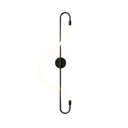 Arcato Artistic Musical Note Wall Lamp – Gold