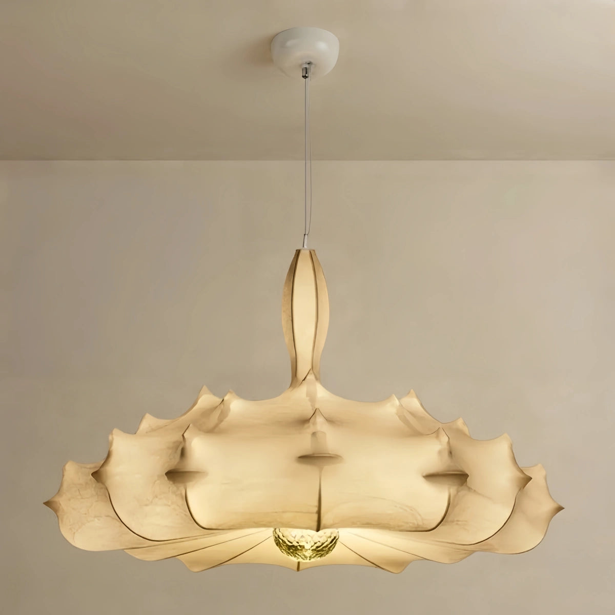 Silk_Pendant_Light_--_Whitee