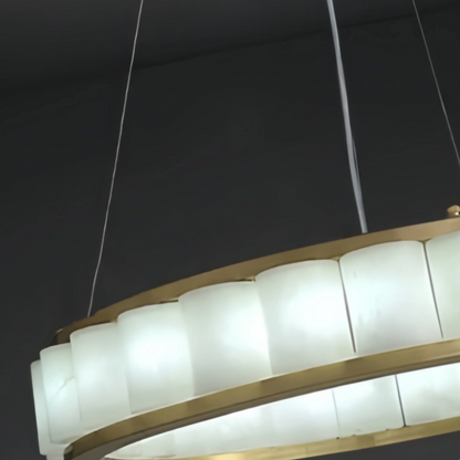 Alba Modern Alabaster Pendant Light