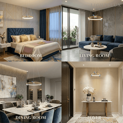 Vivara Modern Circular Chandelier