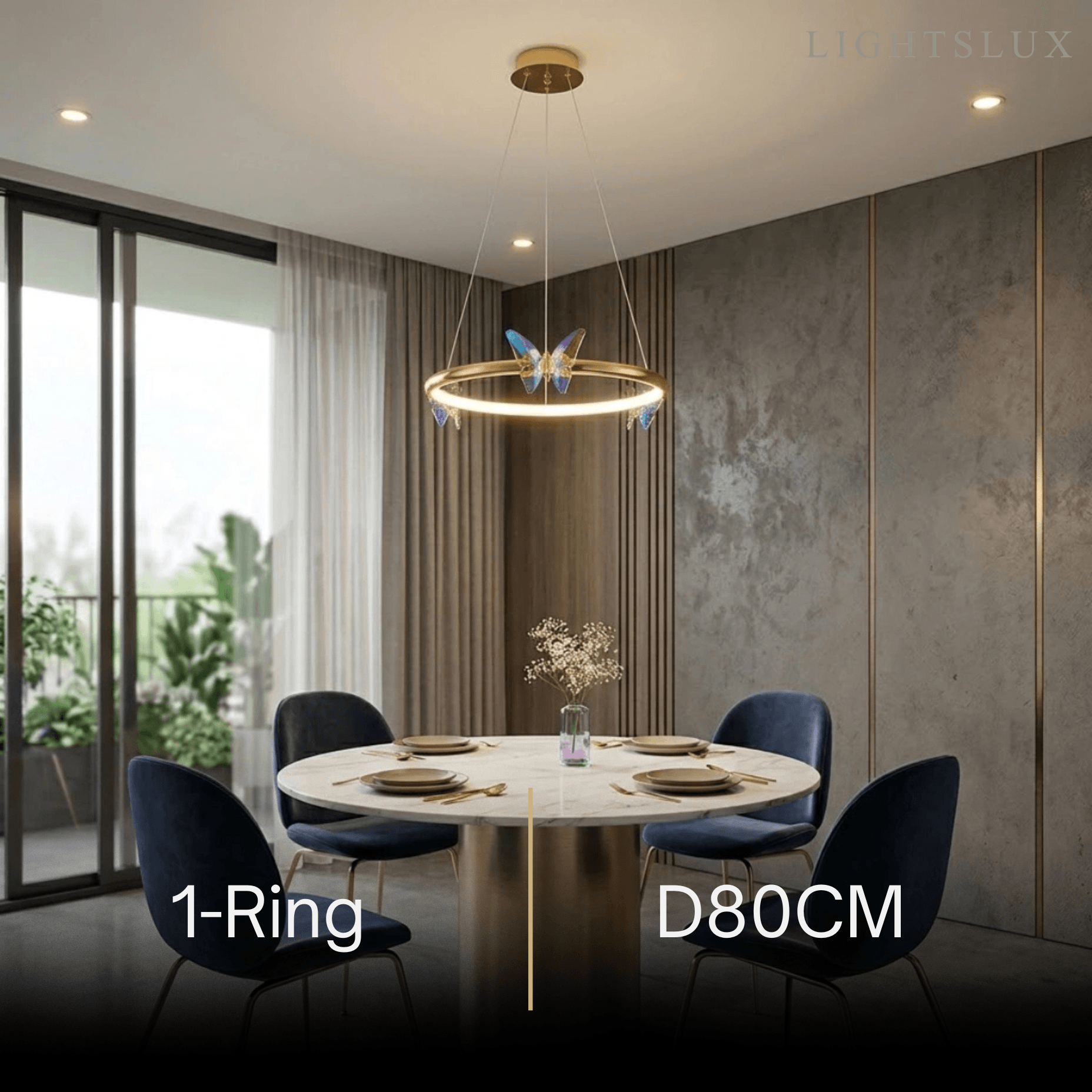 Vivara Modern Circular Chandelier