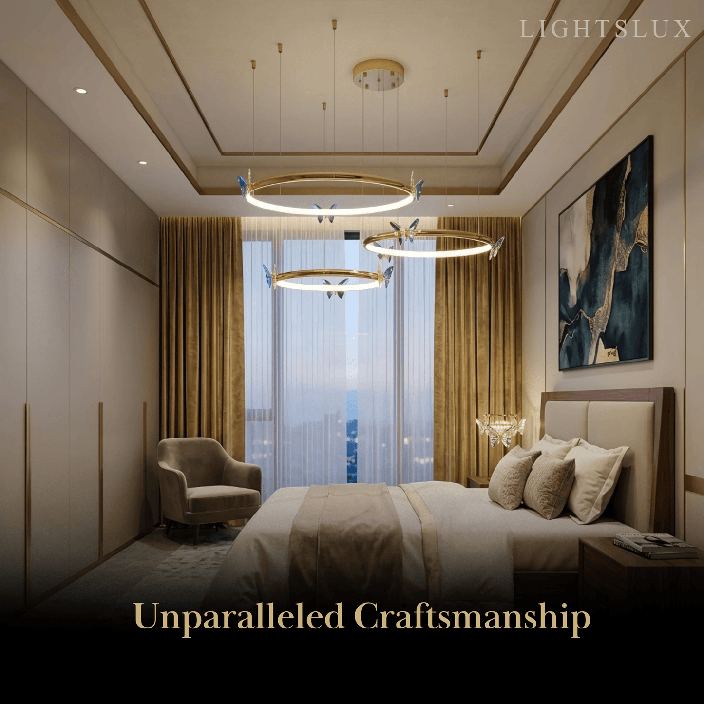 Velora Modern Circular Chandelier 