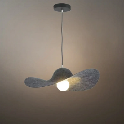 Nordic Felt Pendant Light -- Grey