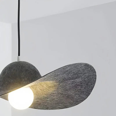 Nordic Felt Pendant Light -- Grey