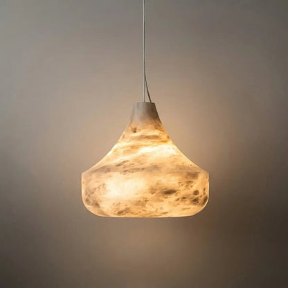 Alba Modern Alabaster Pendant Light4d0