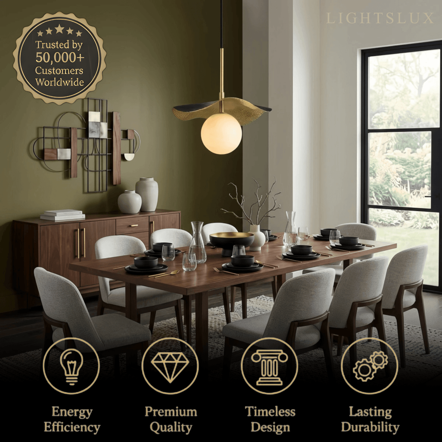 Alba Modern Minimalist Pendant Light