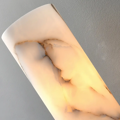 Alba Minimalist Alabaster Wall Lamp