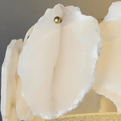 Alba Modern Alabaster Glass Ceiling Light 