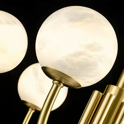 Alba Modern Minimalist Globe Chandelier