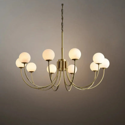 Alba Modern Minimalist Globe Chandelier