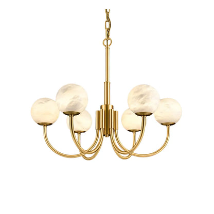 Alba Modern Minimalist Globe Chandelier