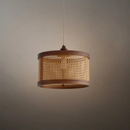 Bamburo Natural Woven Pendant Light