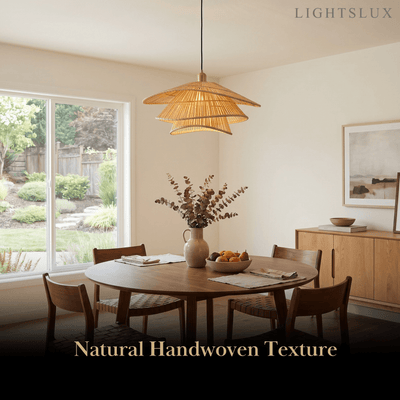 Bamburo Natural Weaver Pendant Lamp