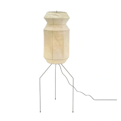 Zenno Wabi-Sabi Tripod Floor Lamp -- Decorative Ambient Light for Living Room