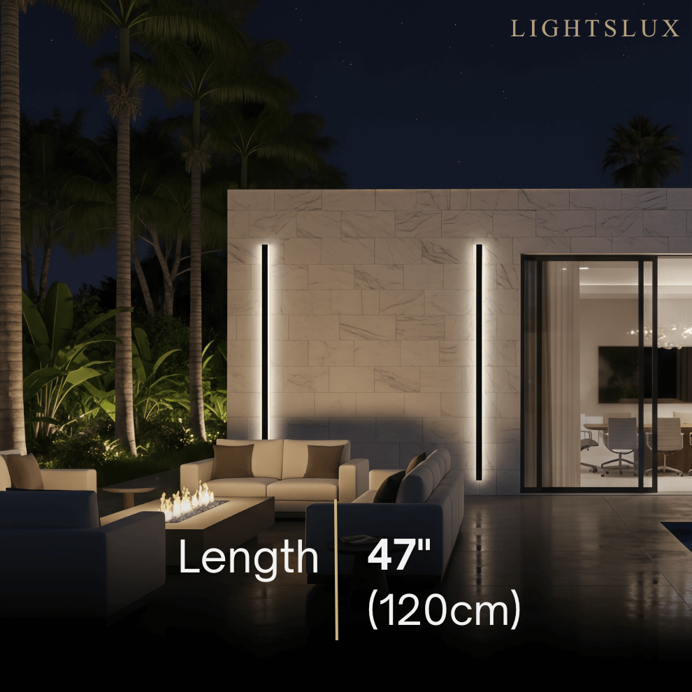 Outdoor LED Wall Light with Sensor - in 8 Size for Outdoor