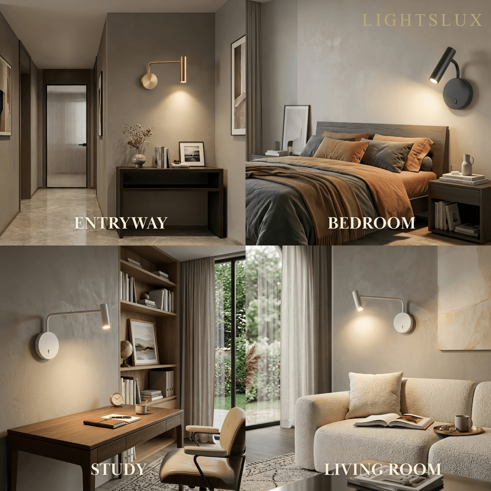 Arcato Modern Metal Wall Lamp