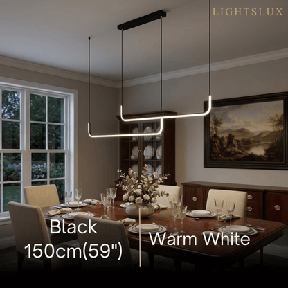 Arcato Minimalist Linear Pendant Light 