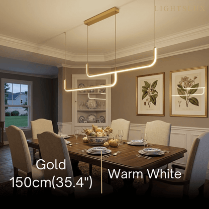 Arcato Minimalist Linear Pendant Light 