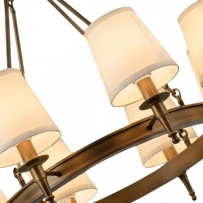 Nebula Vintage Black Chandelier