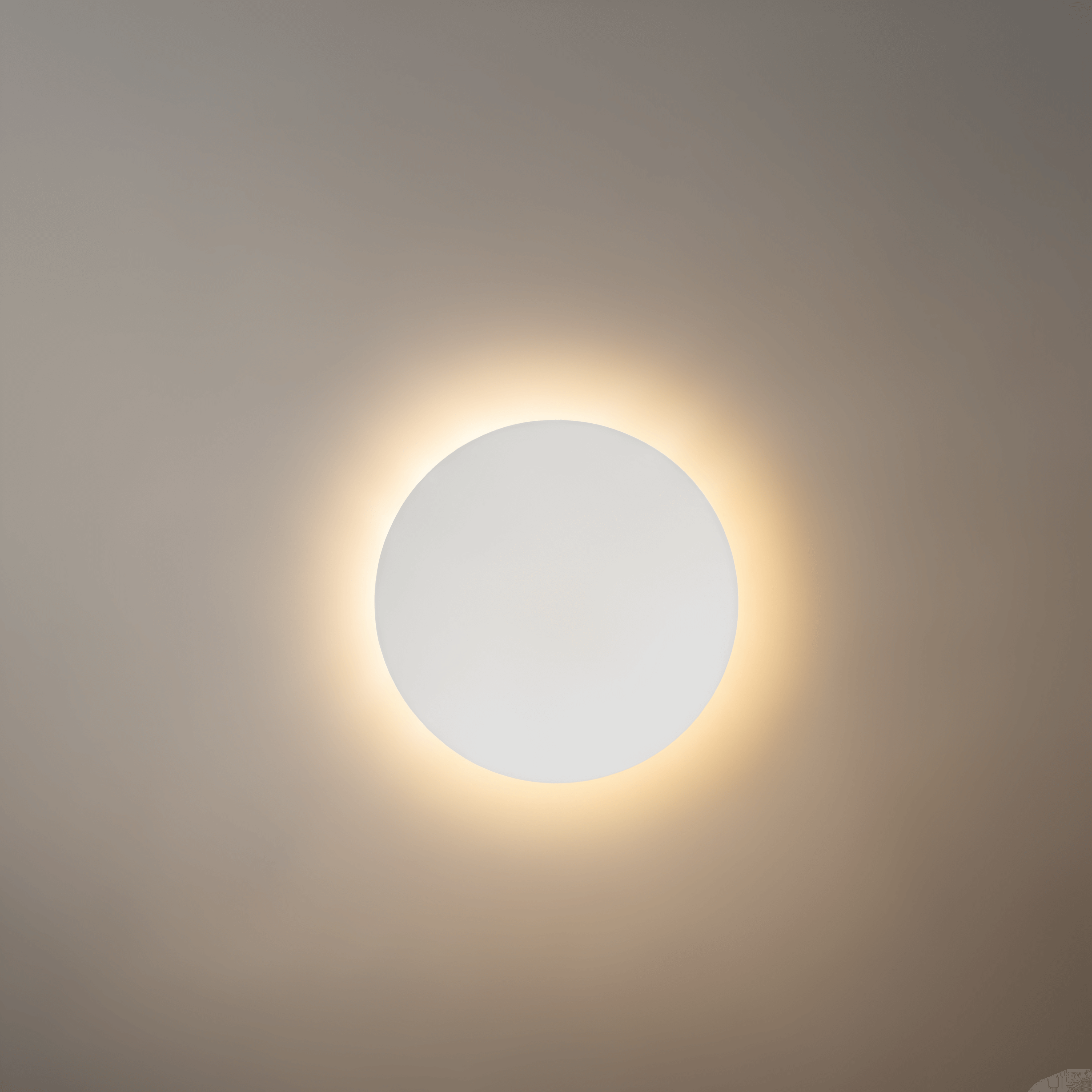 Solara Minimalist LED Outdoor Wall Lamp – Black/White Round/Square Porch Sensor Light