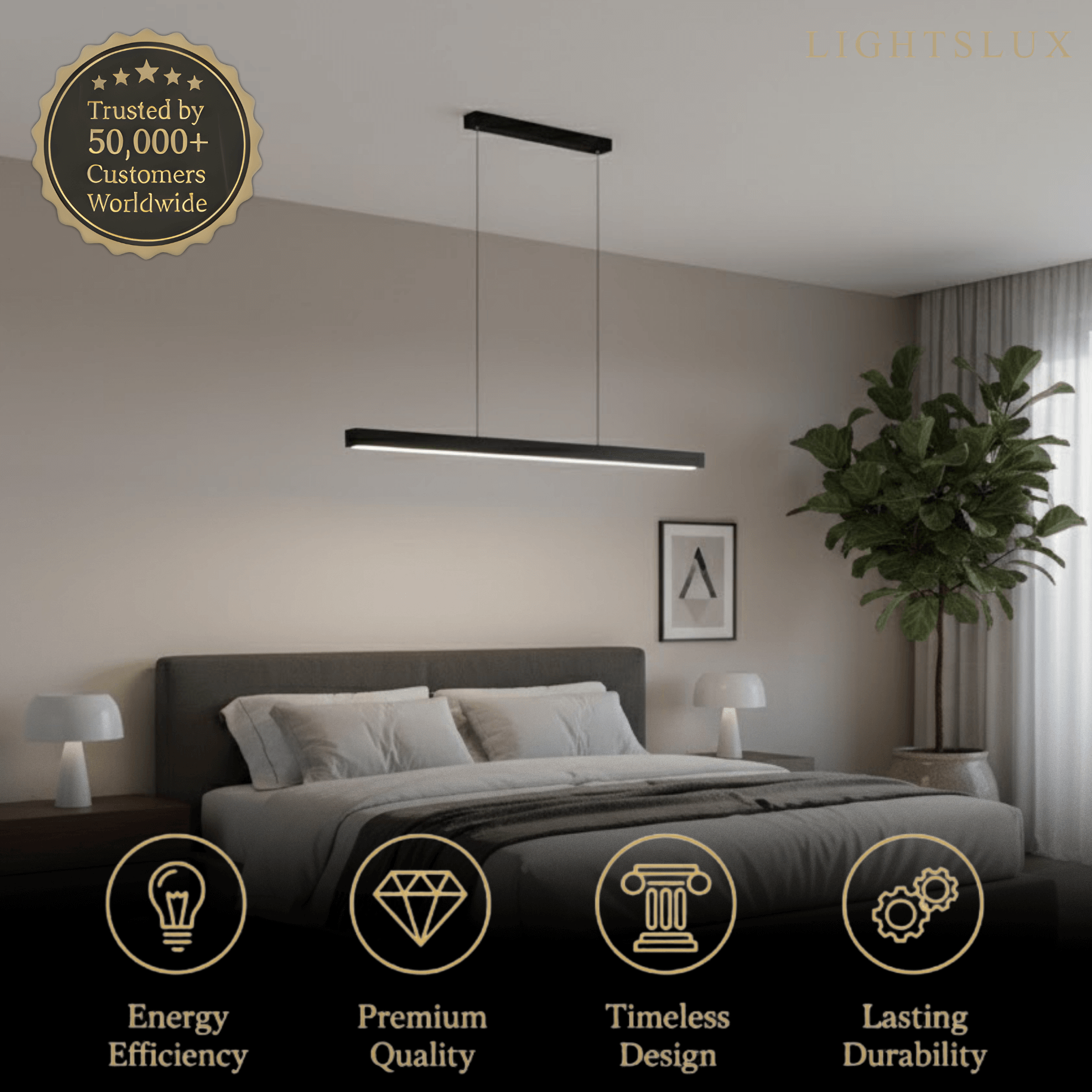 Arcato Modern LED Pendant Light- Kitchen