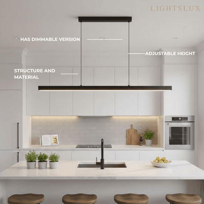 Arcato Modern LED Pendant Light- Kitchen