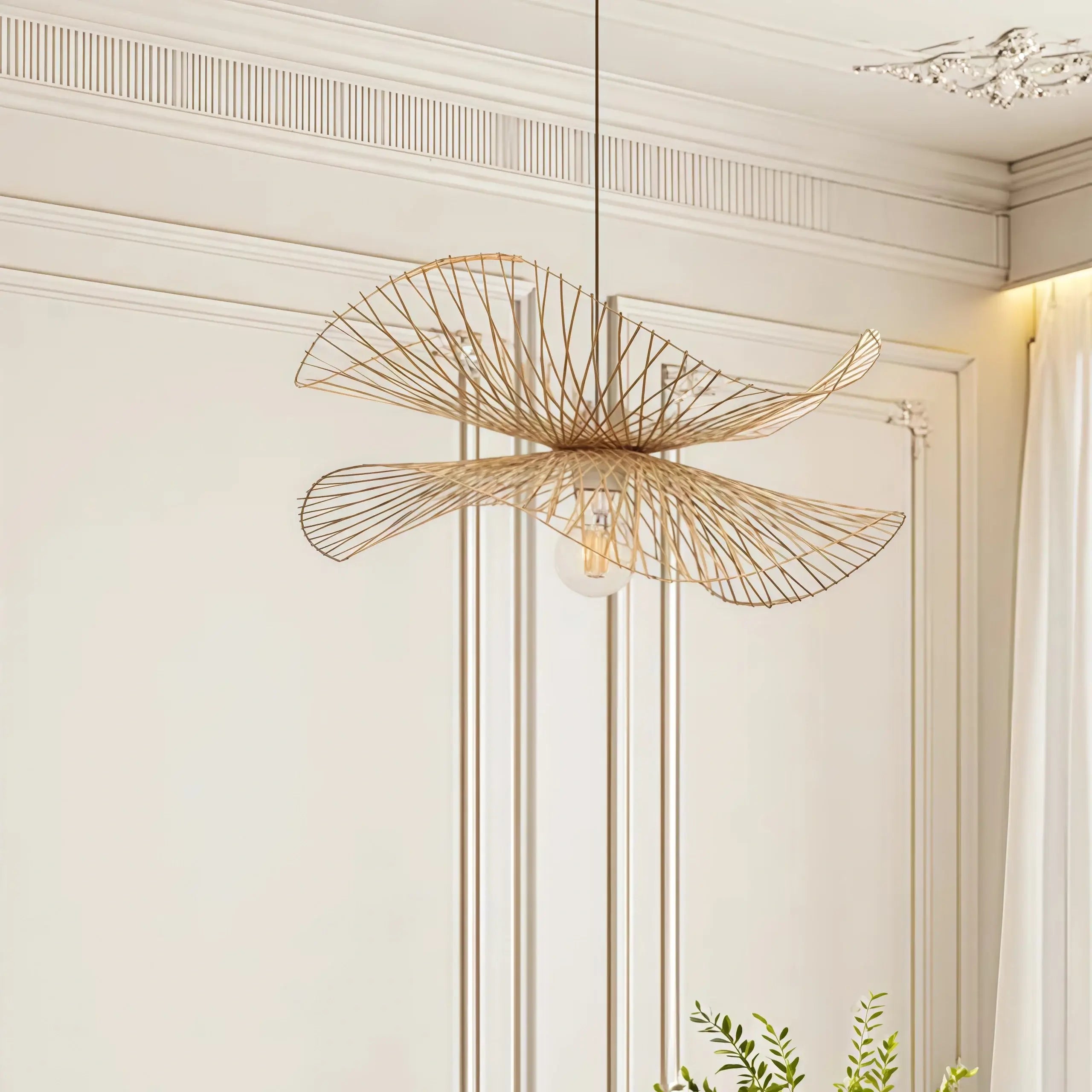 Bamburo Natural Rattan Pendant Light