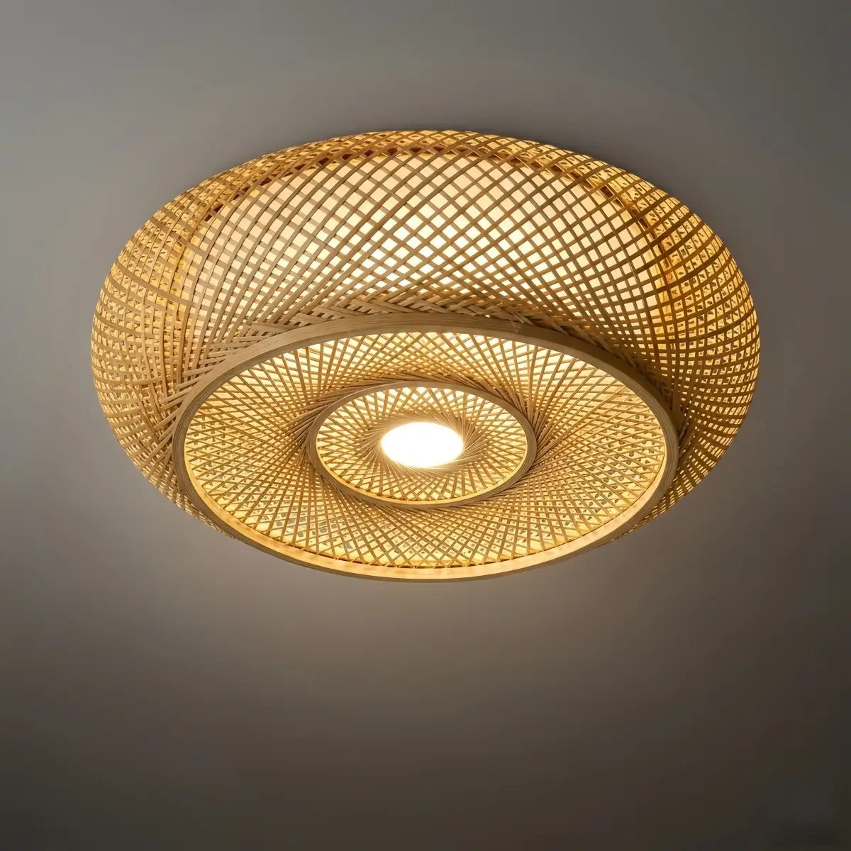 Bamboo Ceiling Light 