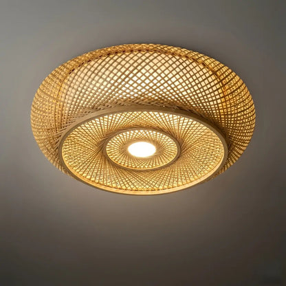 Bamboo Ceiling Light 