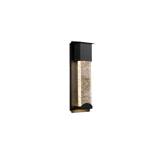 Modern Rectangle Outdoor Wall Lamp 