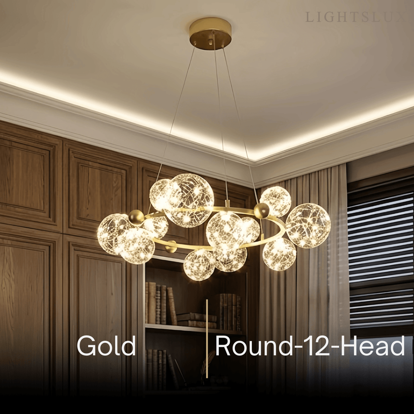 Nebula Modern Bubble Chandelier