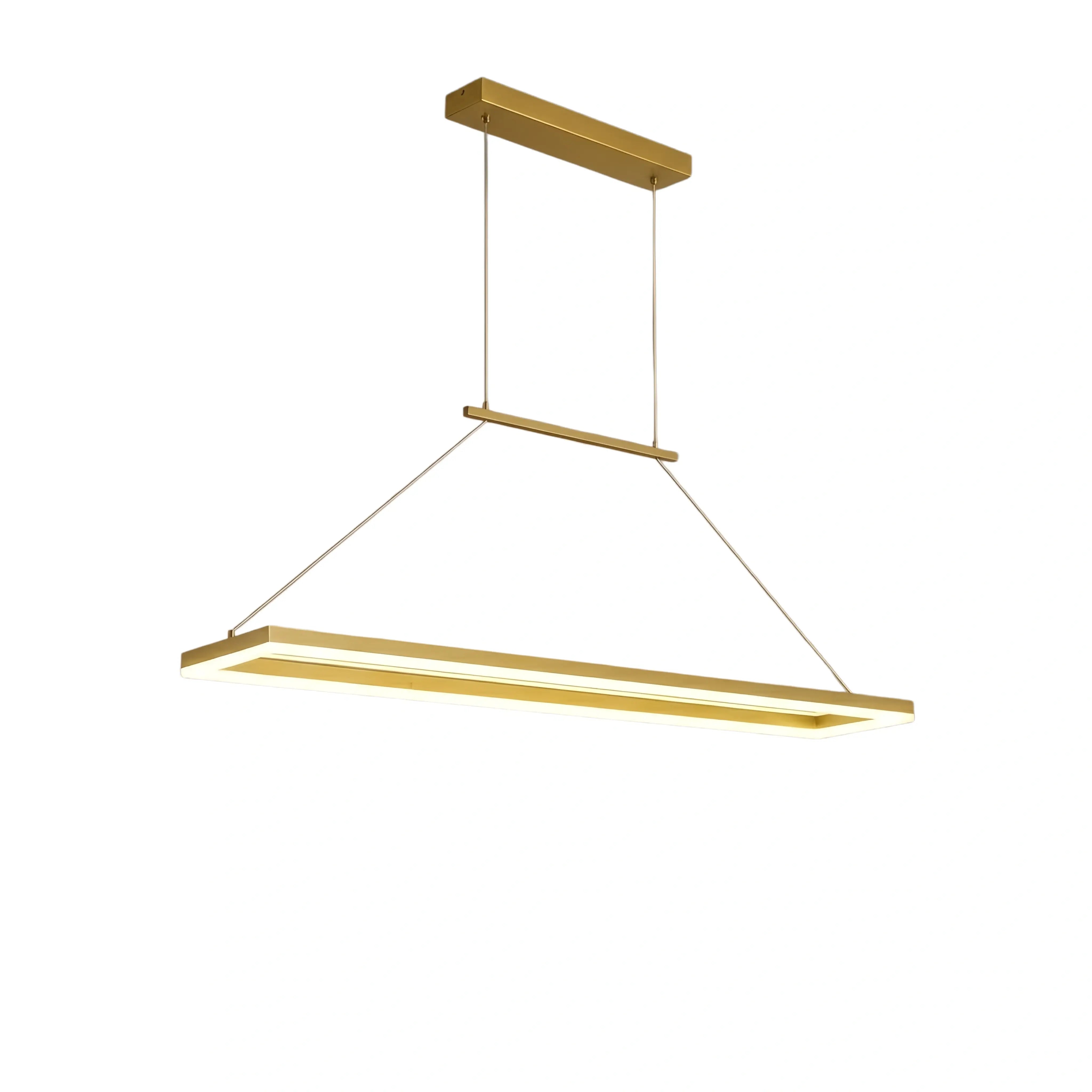Excelis Luxury Rectangular Pendant Light 
